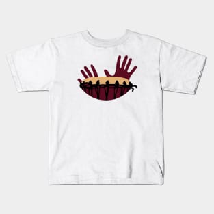 Djembe Drum Hands Kids T-Shirt